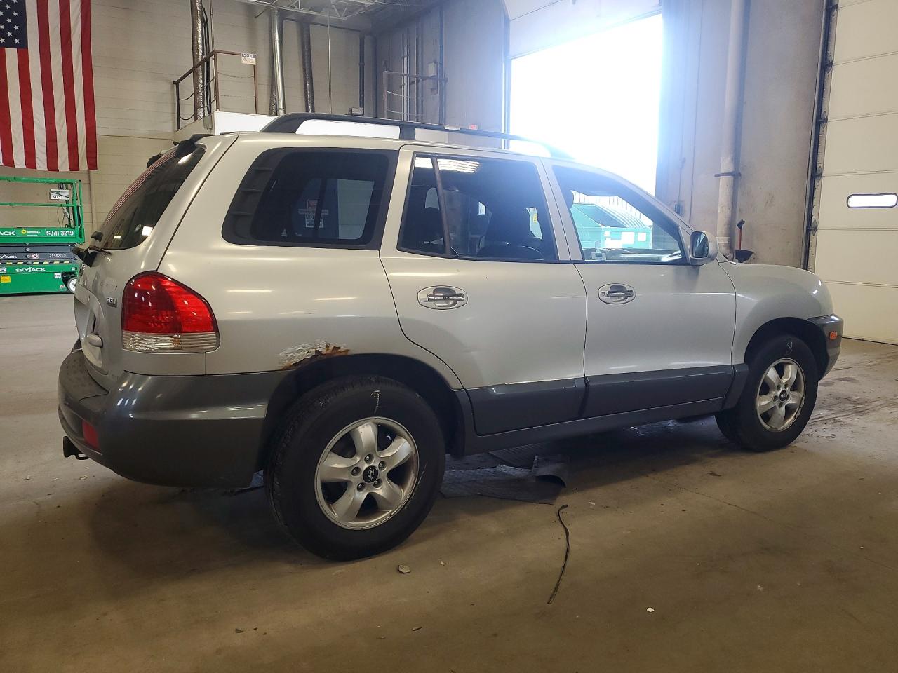 2005 Hyundai Santa Fe Gls Gray vin: KM8SC73E95U029279