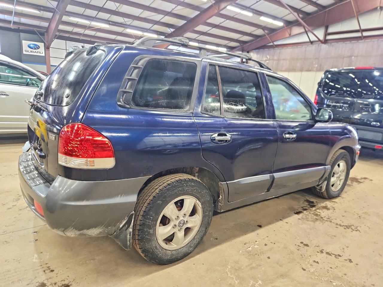 2005 Hyundai Santa Fe Gls Blue vin: KM8SC73E95U960607