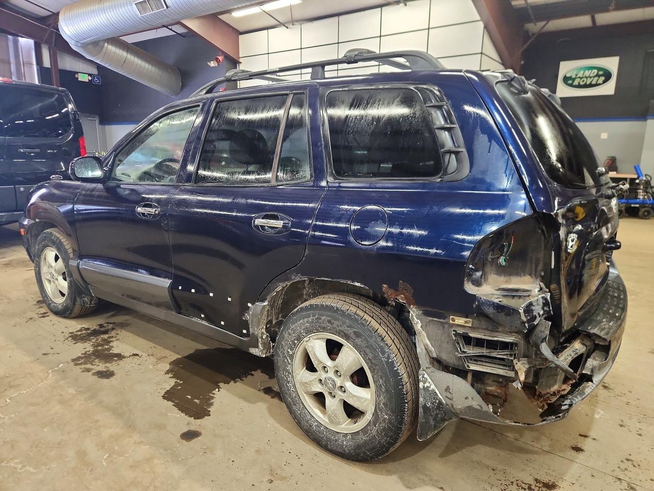 2005 Hyundai Santa Fe Gls Blue vin: KM8SC73E95U960607