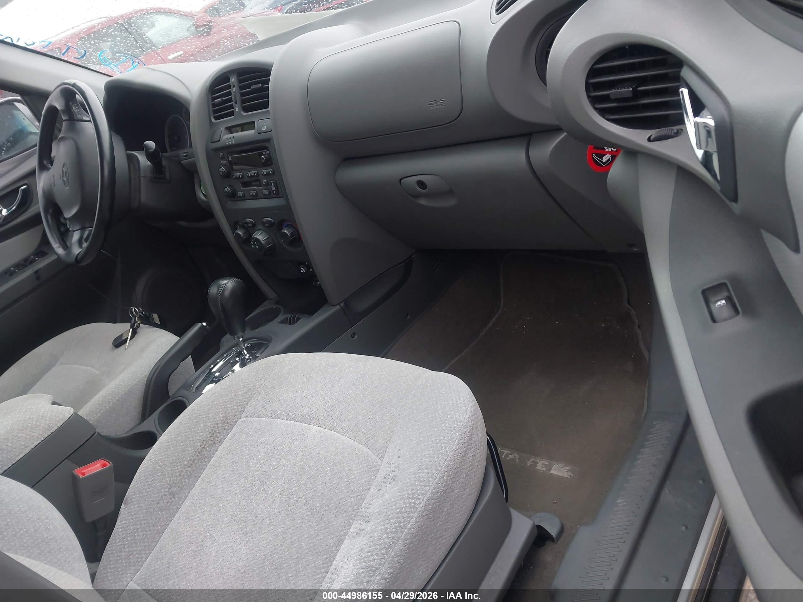 2006 Hyundai Santa Fe Gls/limited Gray vin: KM8SC73E96U044060