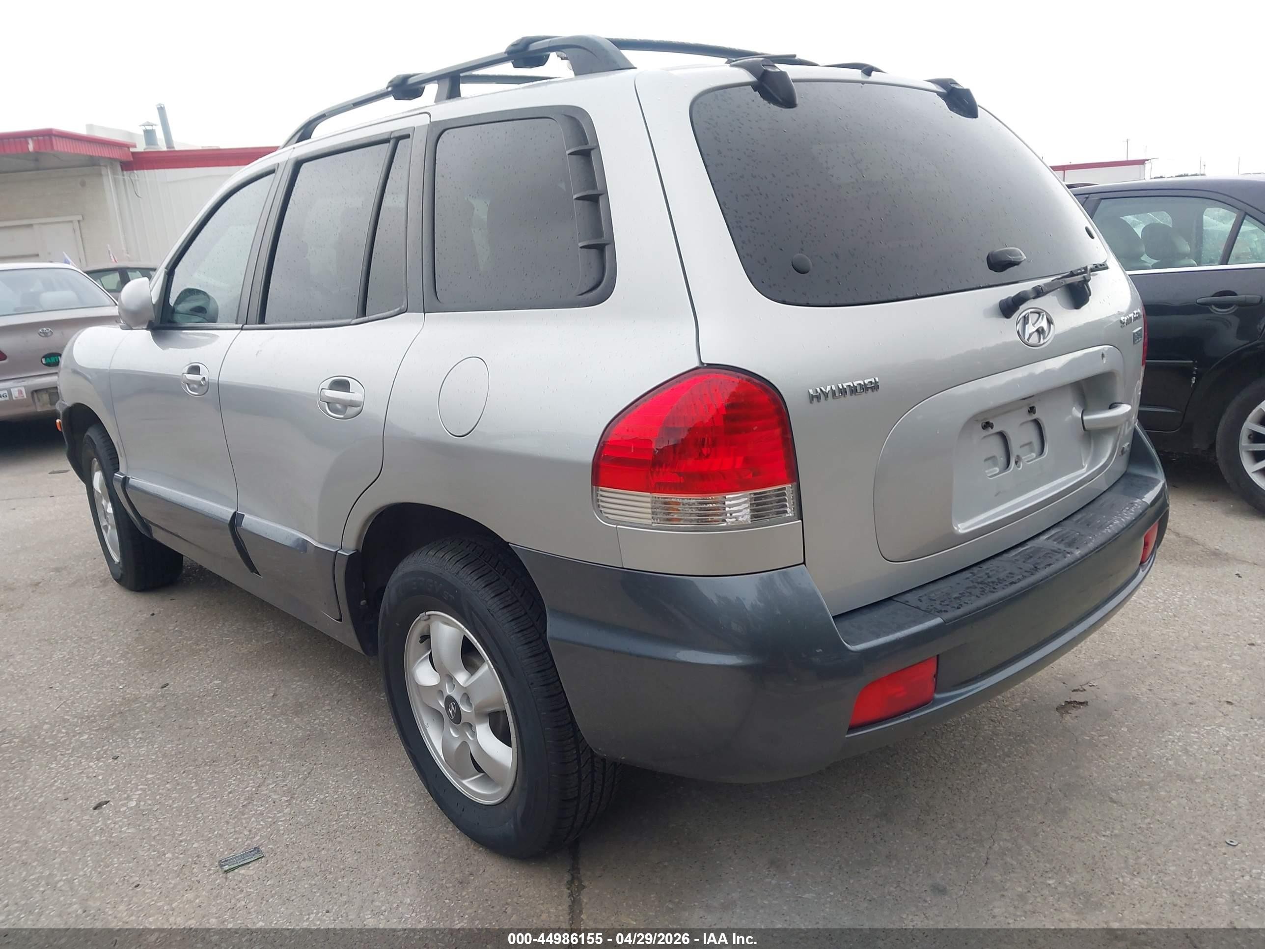 2006 Hyundai Santa Fe Gls/limited Gray vin: KM8SC73E96U044060