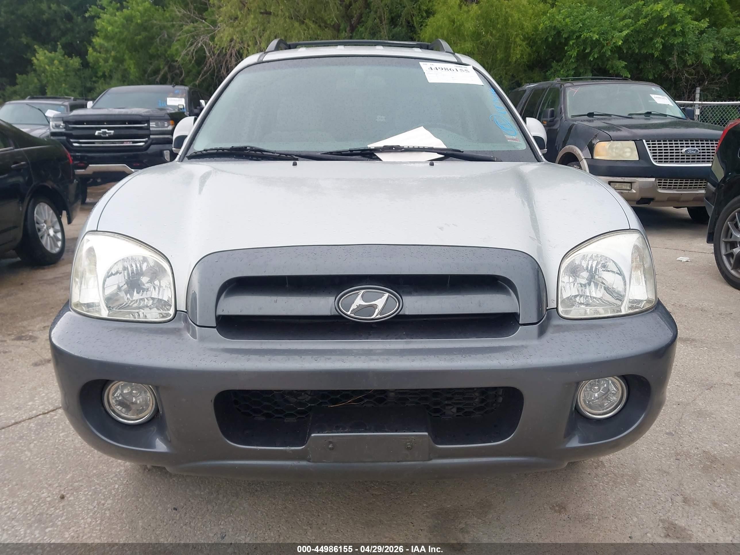 2006 Hyundai Santa Fe Gls/limited Gray vin: KM8SC73E96U044060