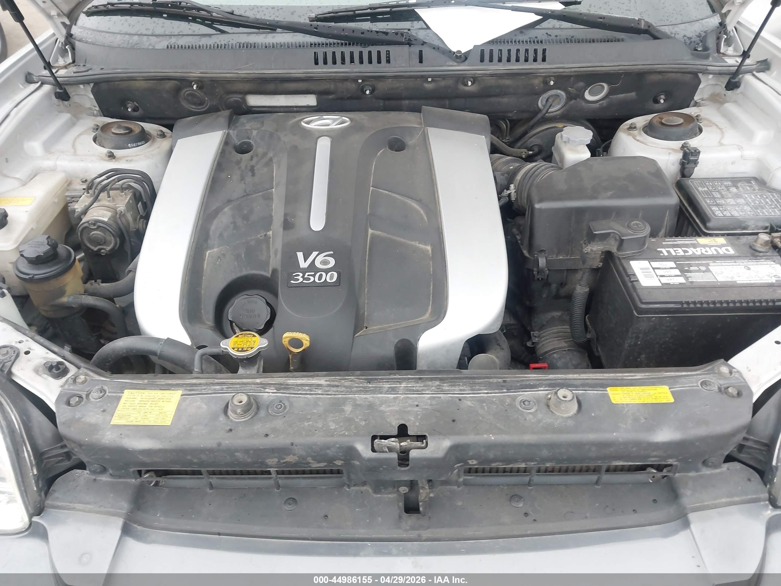 2006 Hyundai Santa Fe Gls/limited Gray vin: KM8SC73E96U044060