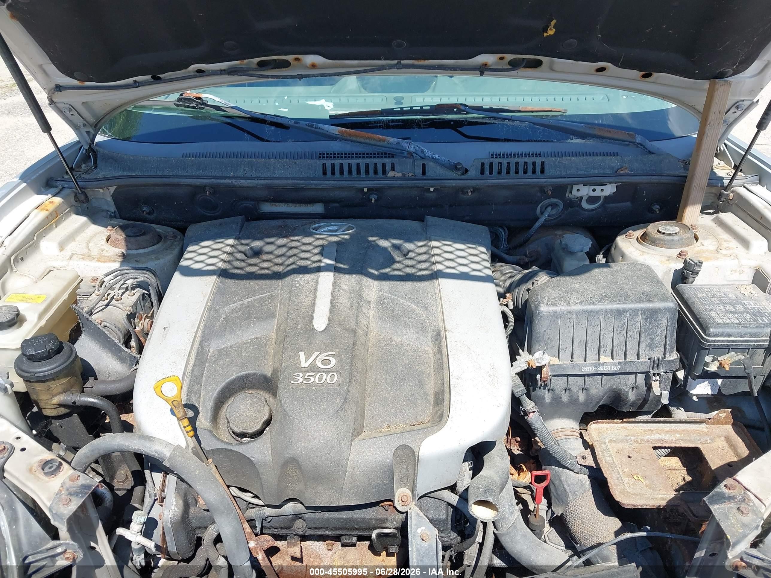 2003 Hyundai Santa Fe Gls/lx Silver vin: KM8SC73EX3U543137