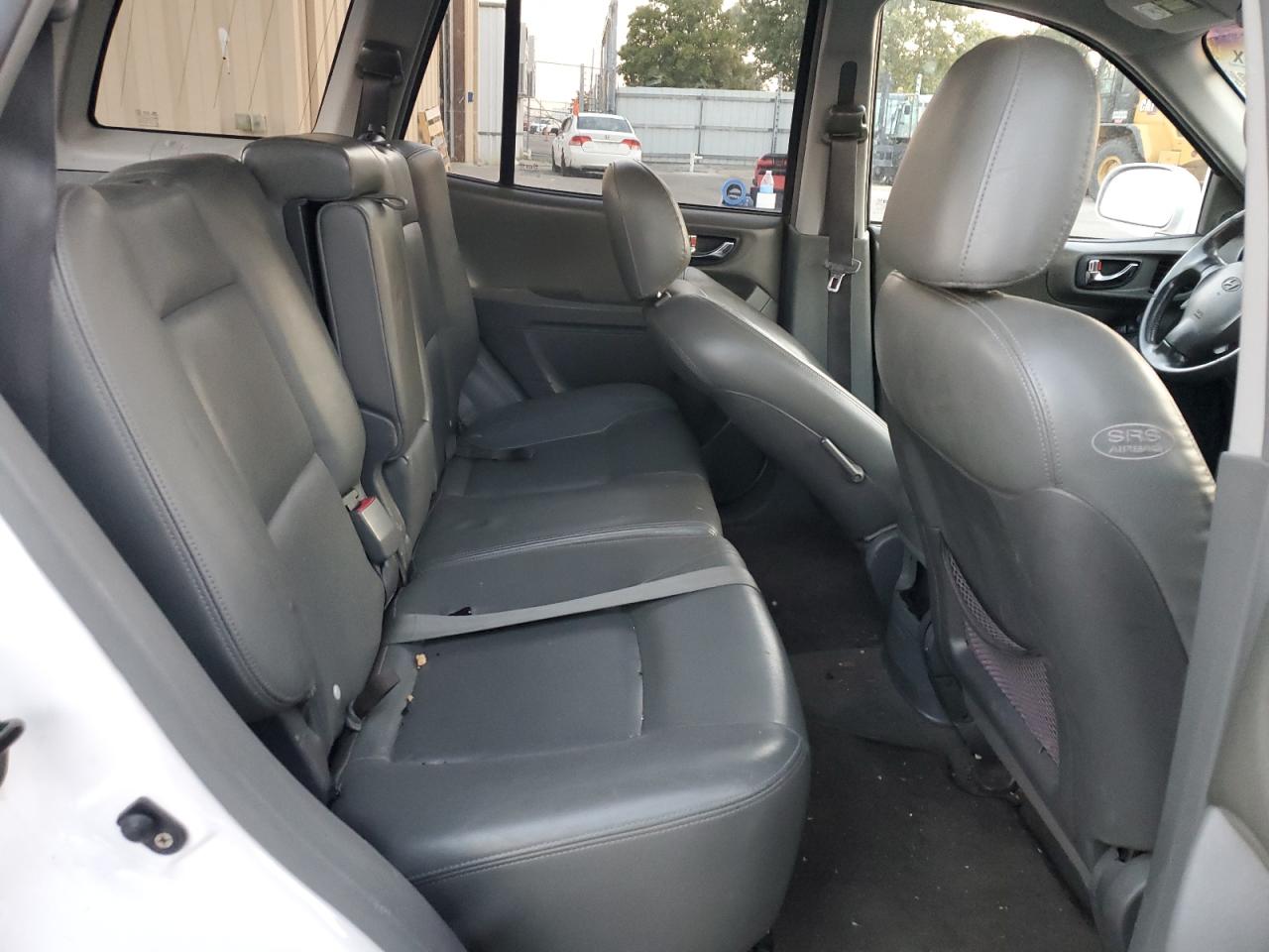 2004 Hyundai Santa Fe Gls White vin: KM8SC73EX4U649458