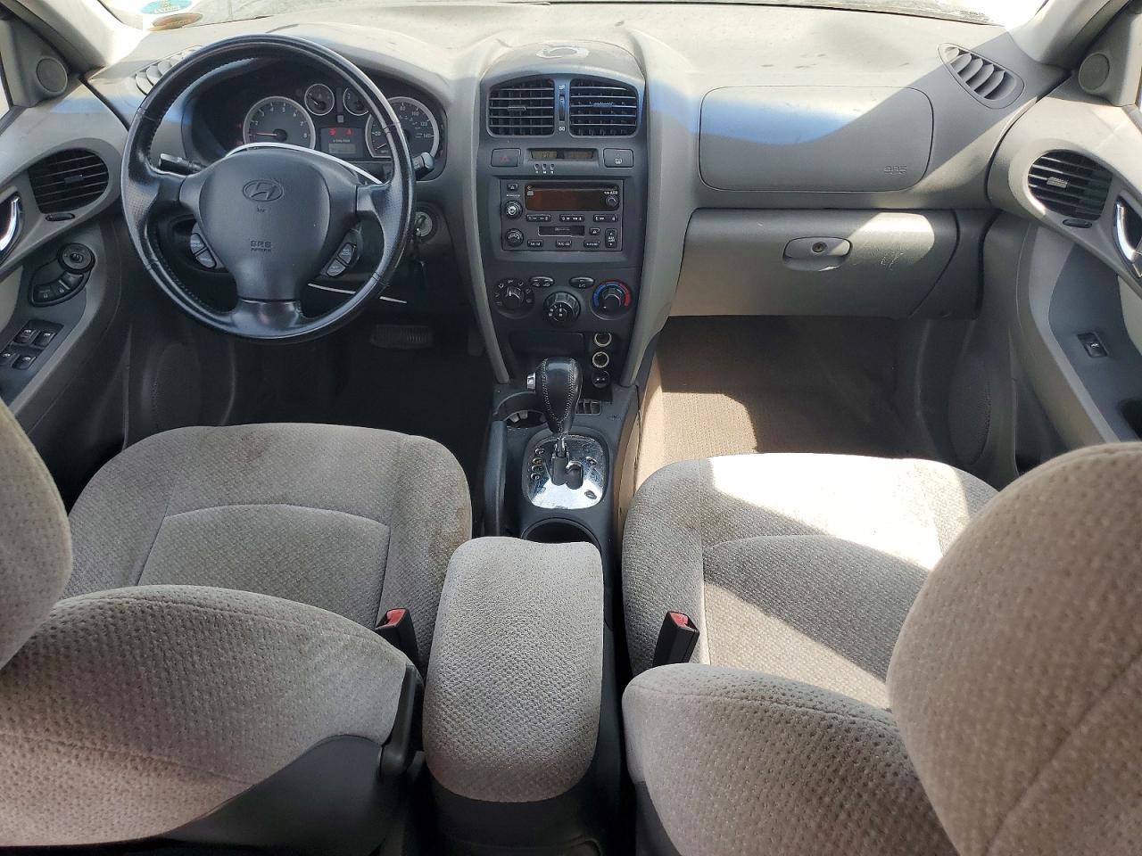 2005 Hyundai Santa Fe Gls Silver vin: KM8SC73EX5U863061