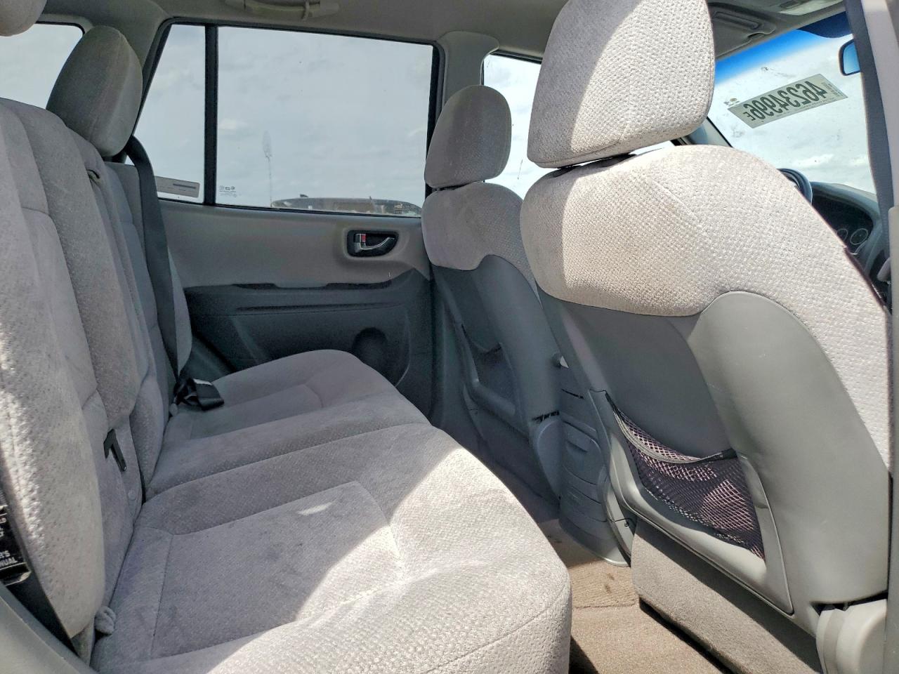 2005 Hyundai Santa Fe Gls Silver vin: KM8SC73EX5U863061