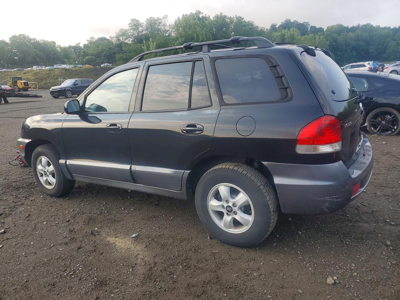 2005 Hyundai Santa Fe Gls Black vin: KM8SC73EX5U865134