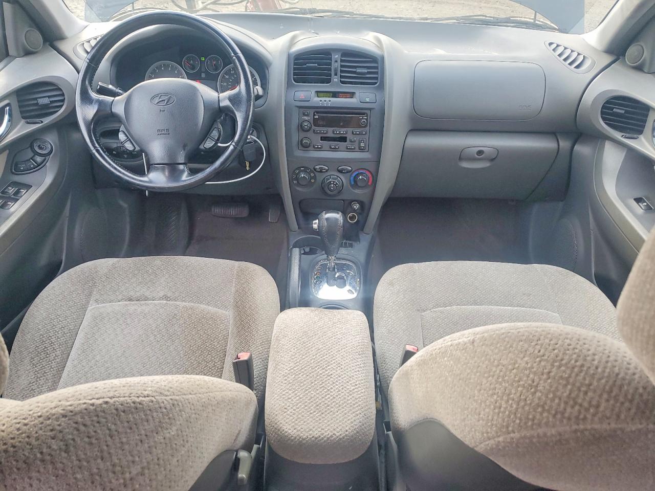 2005 Hyundai Santa Fe Gls Black vin: KM8SC73EX5U865134