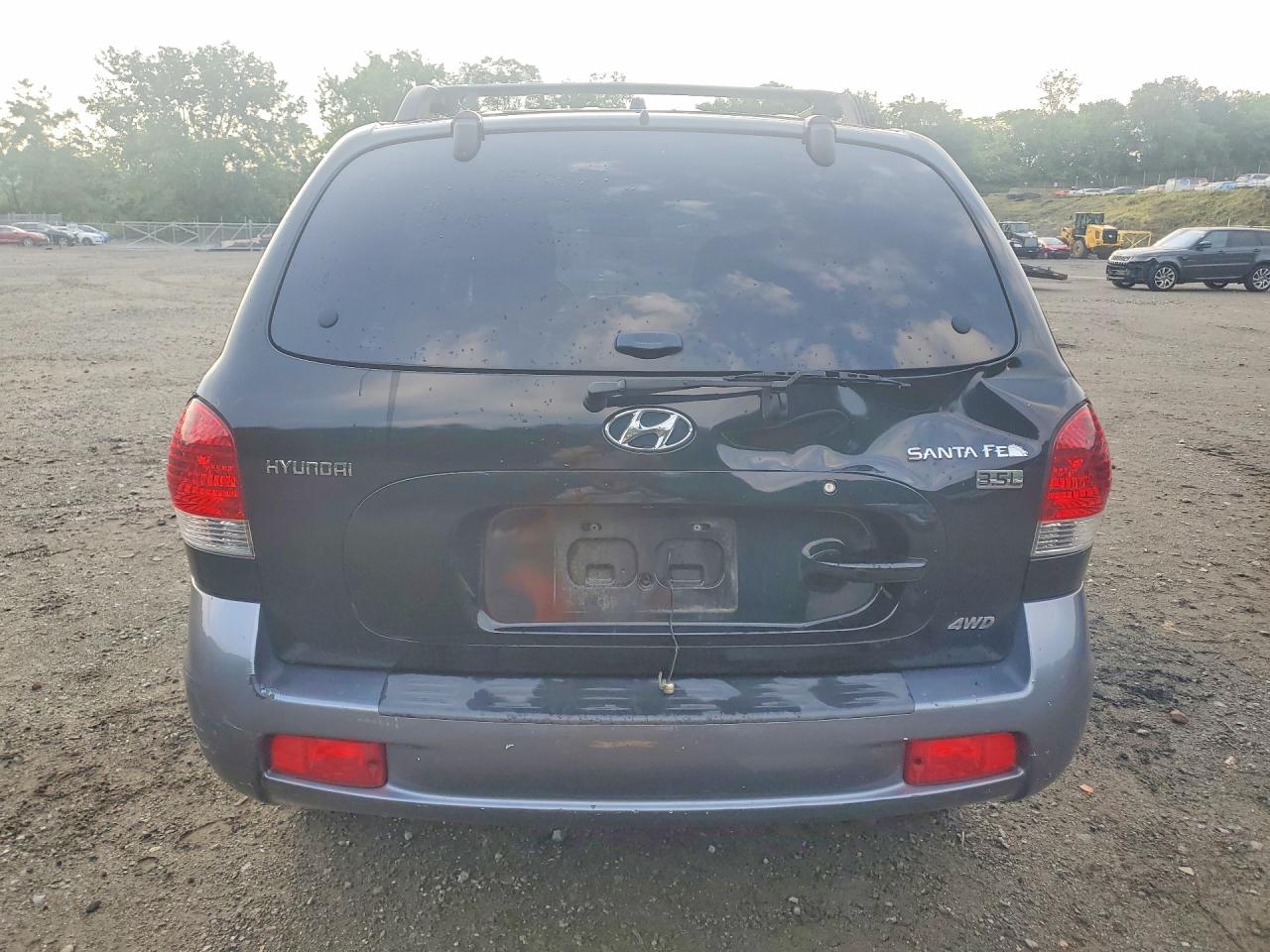 2005 Hyundai Santa Fe Gls Black vin: KM8SC73EX5U865134