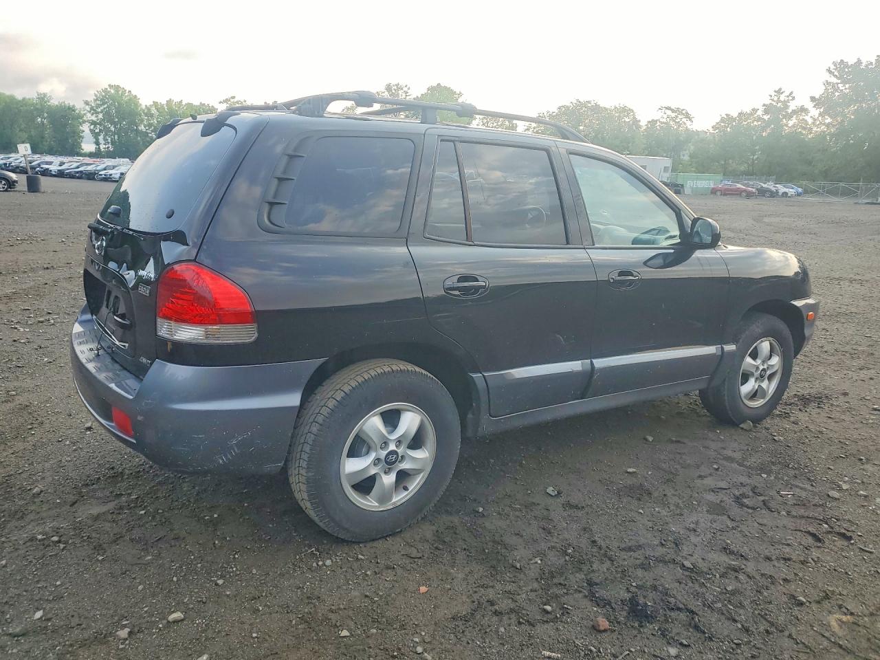 2005 Hyundai Santa Fe Gls Black vin: KM8SC73EX5U865134
