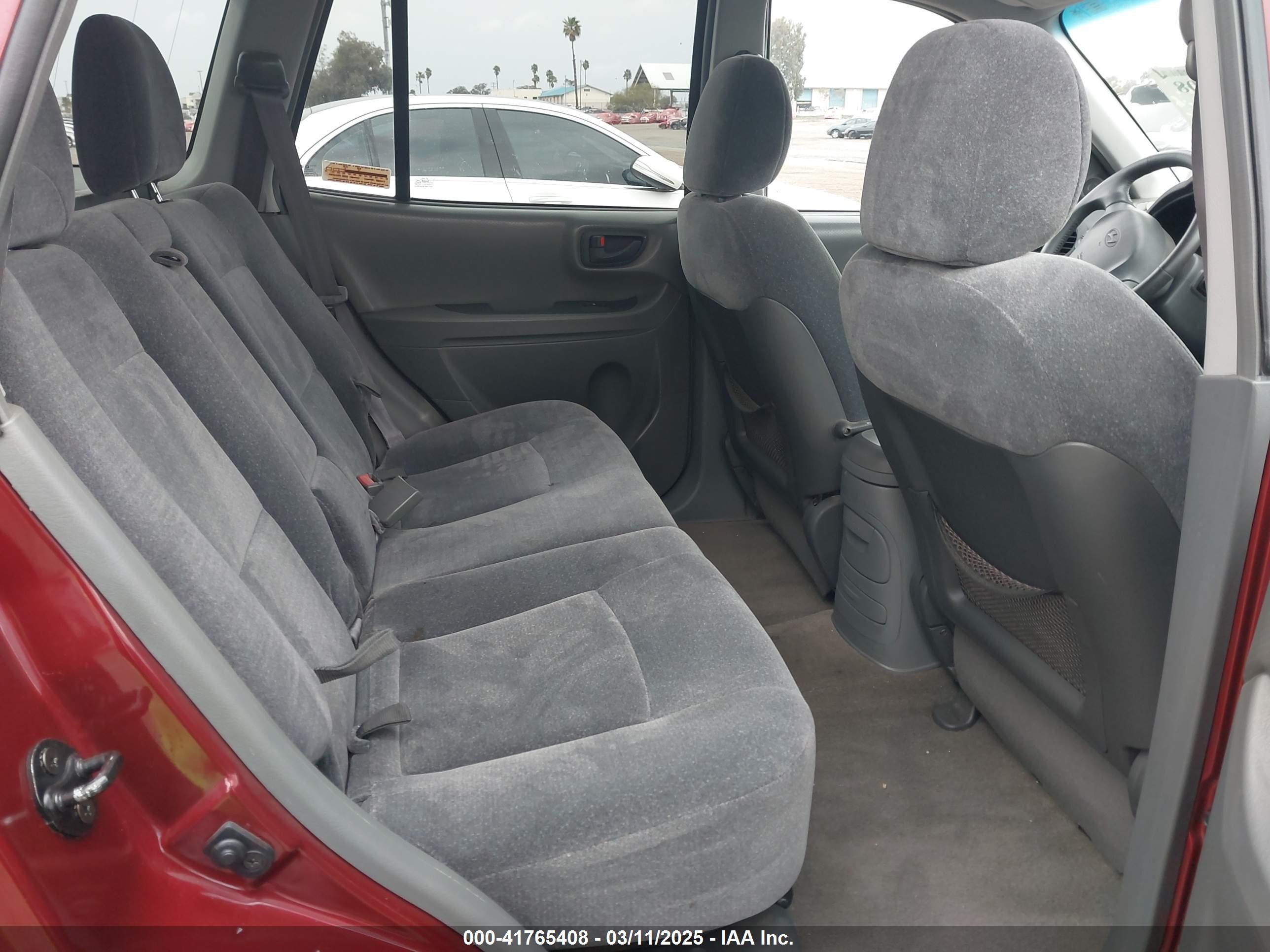 2001 Hyundai Santa Fe 2.7l V6 Gls/2.7l V6 Lx Maroon vin: KM8SC83D31U009181