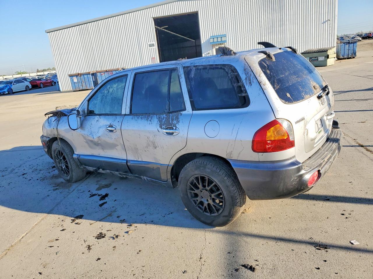 2001 Hyundai Santa Fe Gl Silver vin: KM8SC83D41U038821
