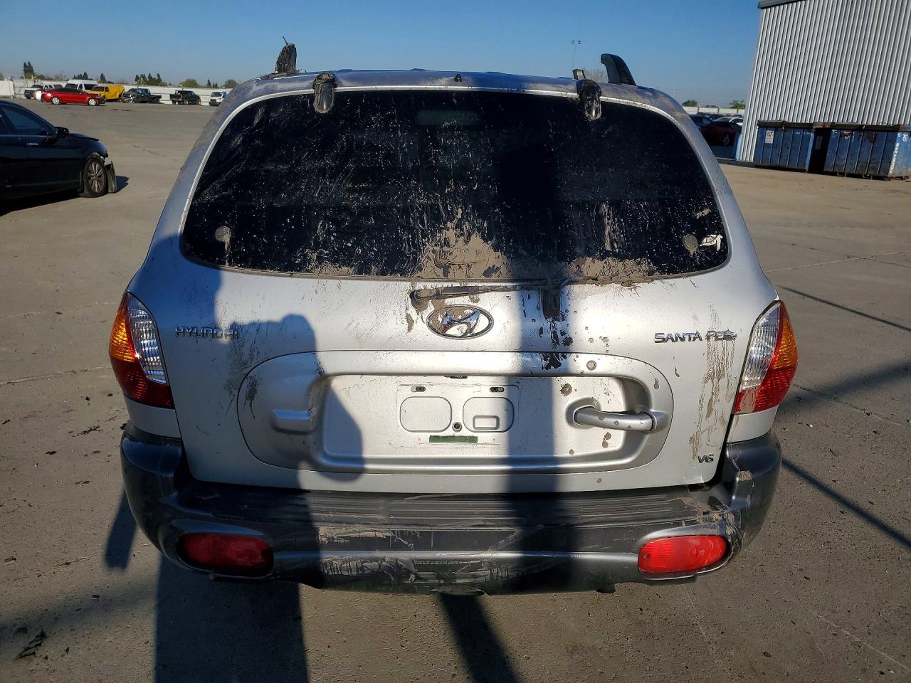 2001 Hyundai Santa Fe Gl Silver vin: KM8SC83D41U038821