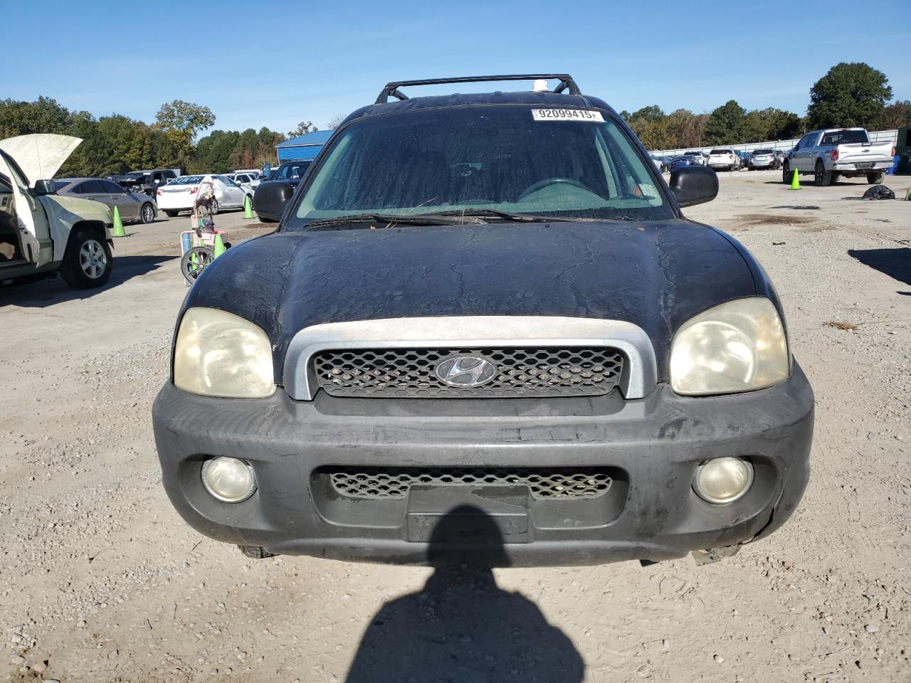 2001 Hyundai Santa Fe Gls Black vin: KM8SC83D41U089610