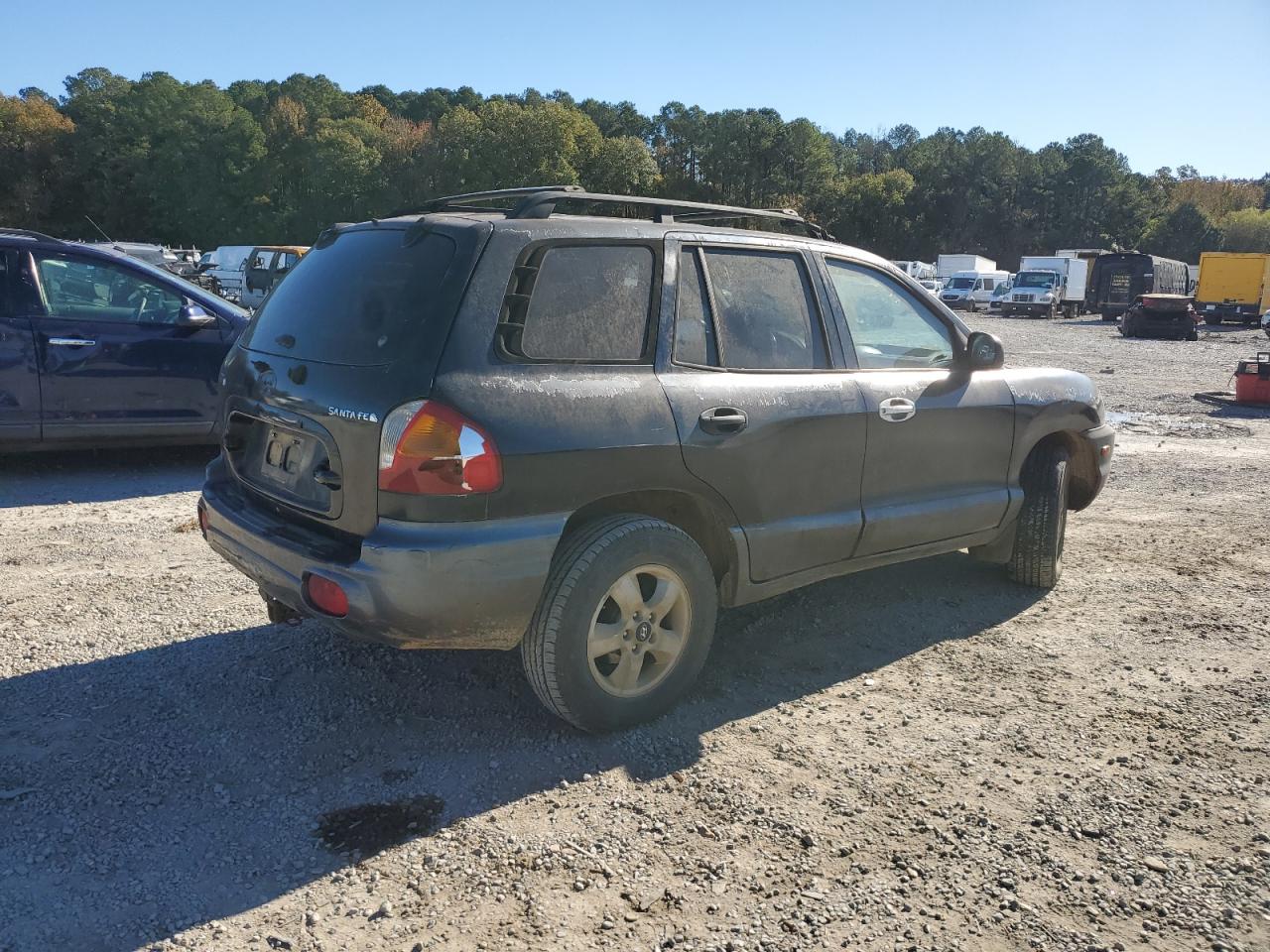 2001 Hyundai Santa Fe Gls Black vin: KM8SC83D41U089610