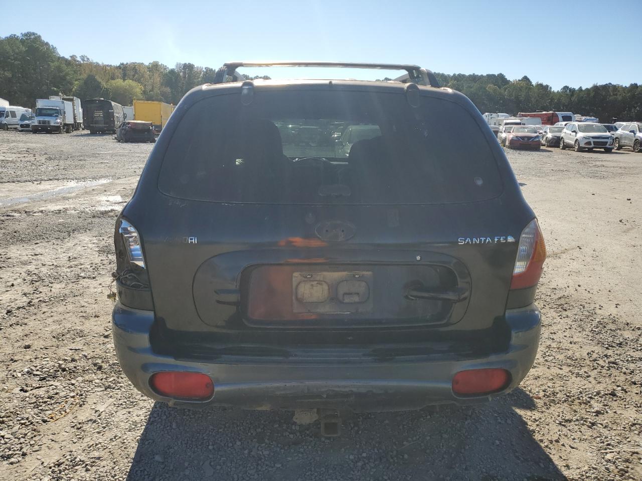 2001 Hyundai Santa Fe Gls Black vin: KM8SC83D41U089610