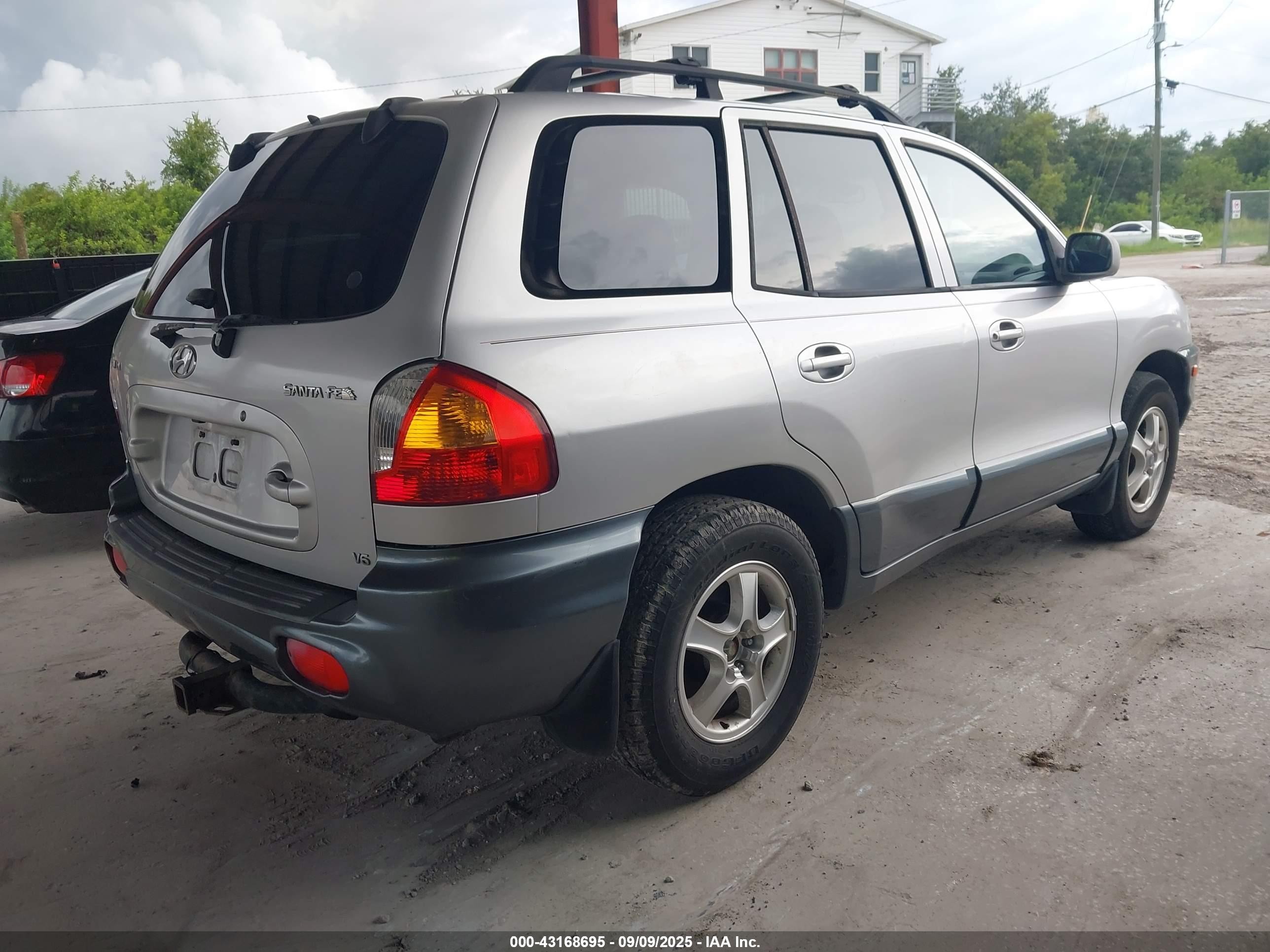 2001 Hyundai Santa Fe 2.7l V6 Gls/2.7l V6 Lx Silver vin: KM8SC83D51U055658