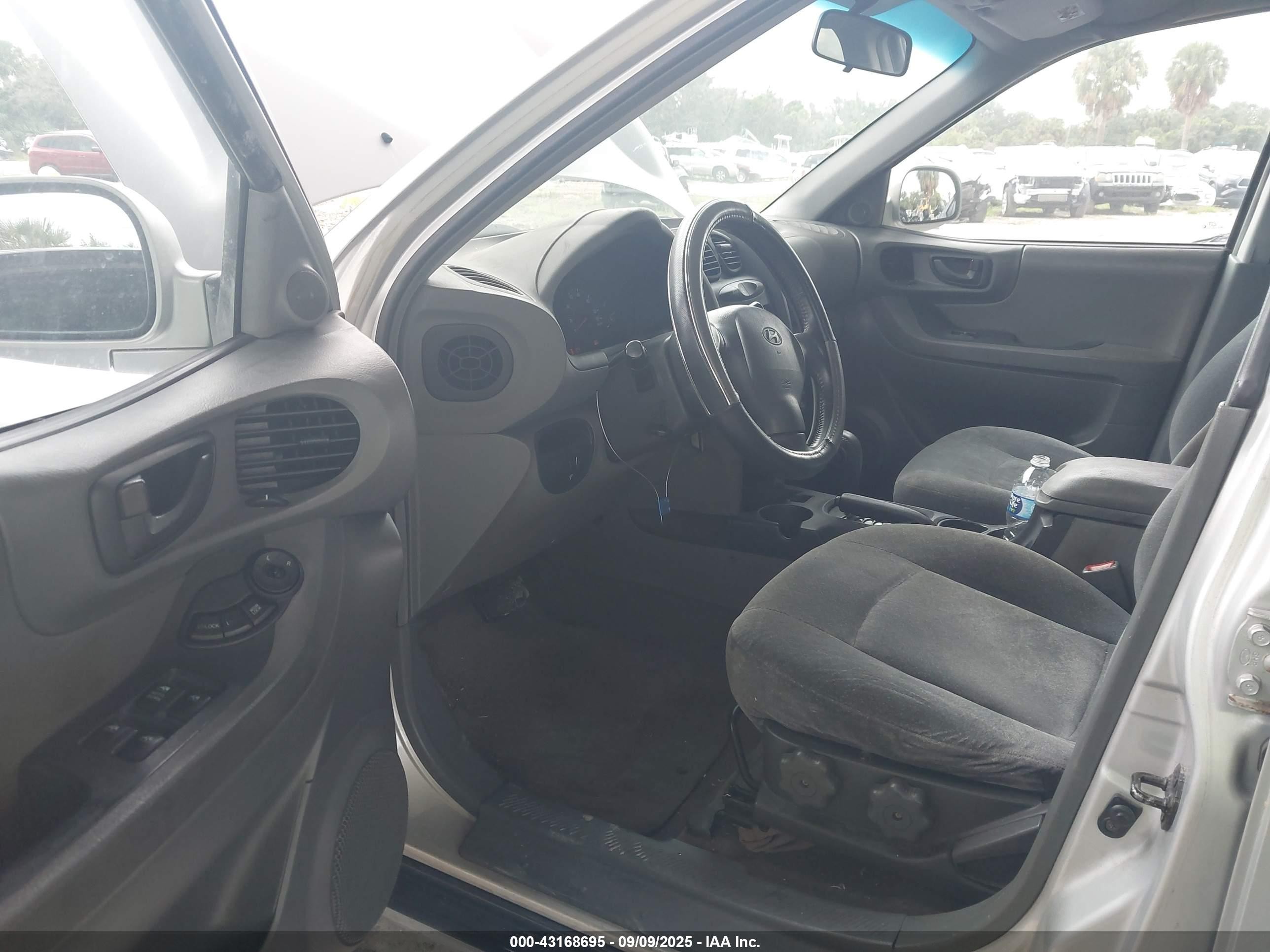 2001 Hyundai Santa Fe 2.7l V6 Gls/2.7l V6 Lx Silver vin: KM8SC83D51U055658