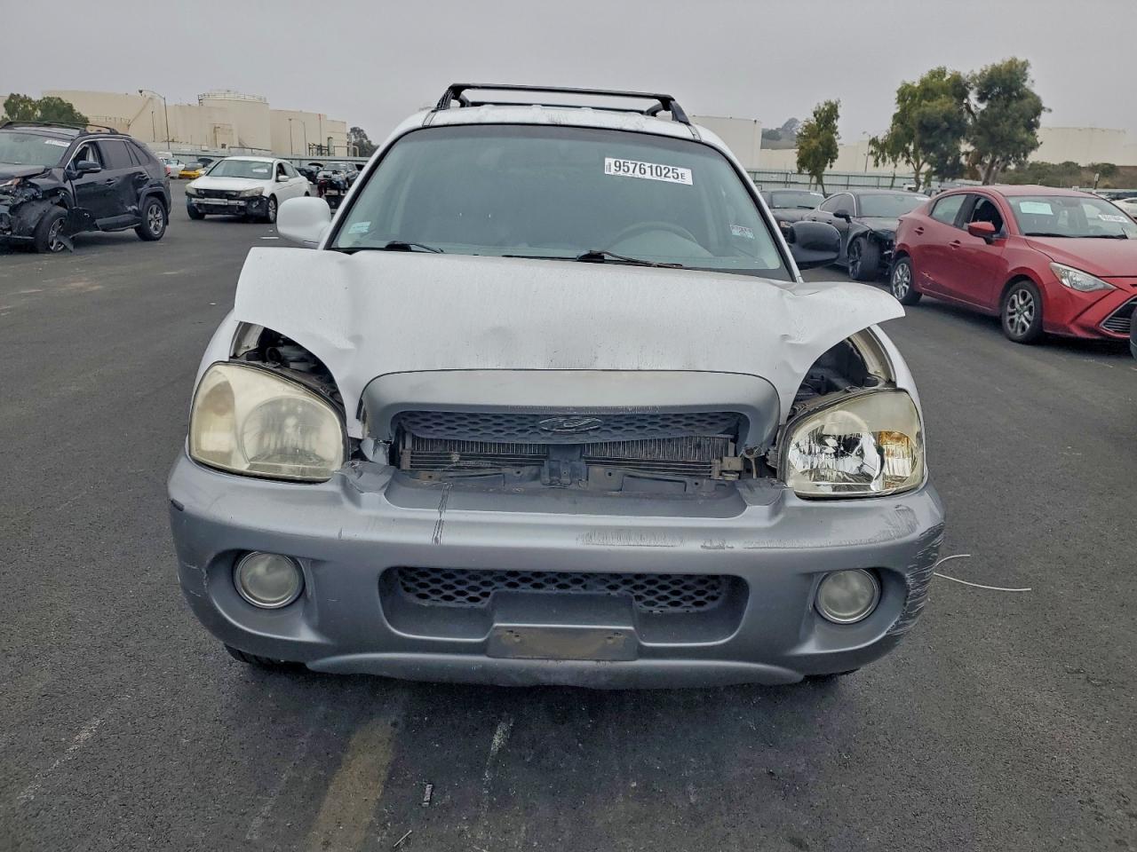 2001 Hyundai Santa Fe Gls White vin: KM8SC83D51U109038