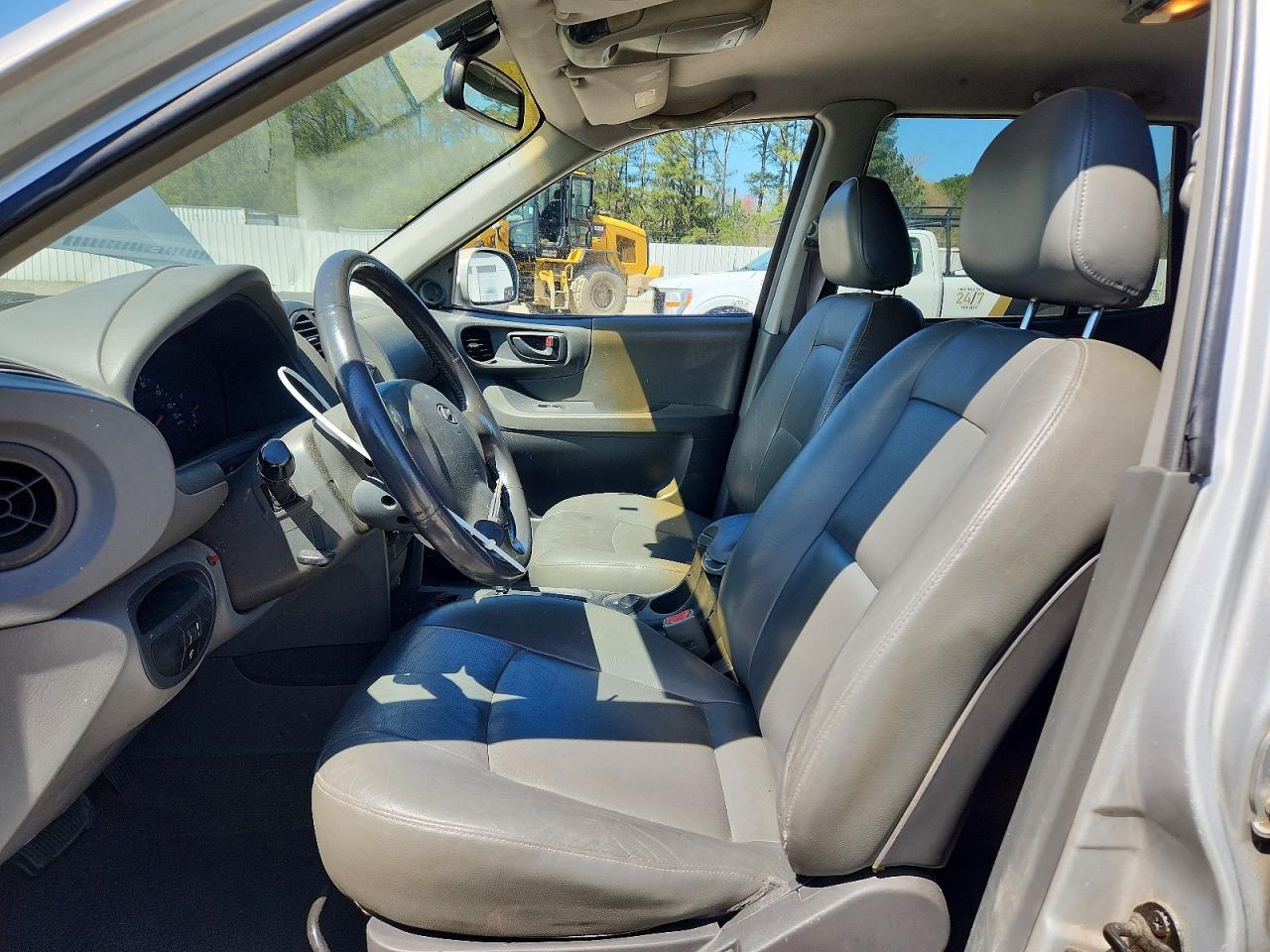 2001 Hyundai Santa Fe Gl Silver vin: KM8SC83D61U021549