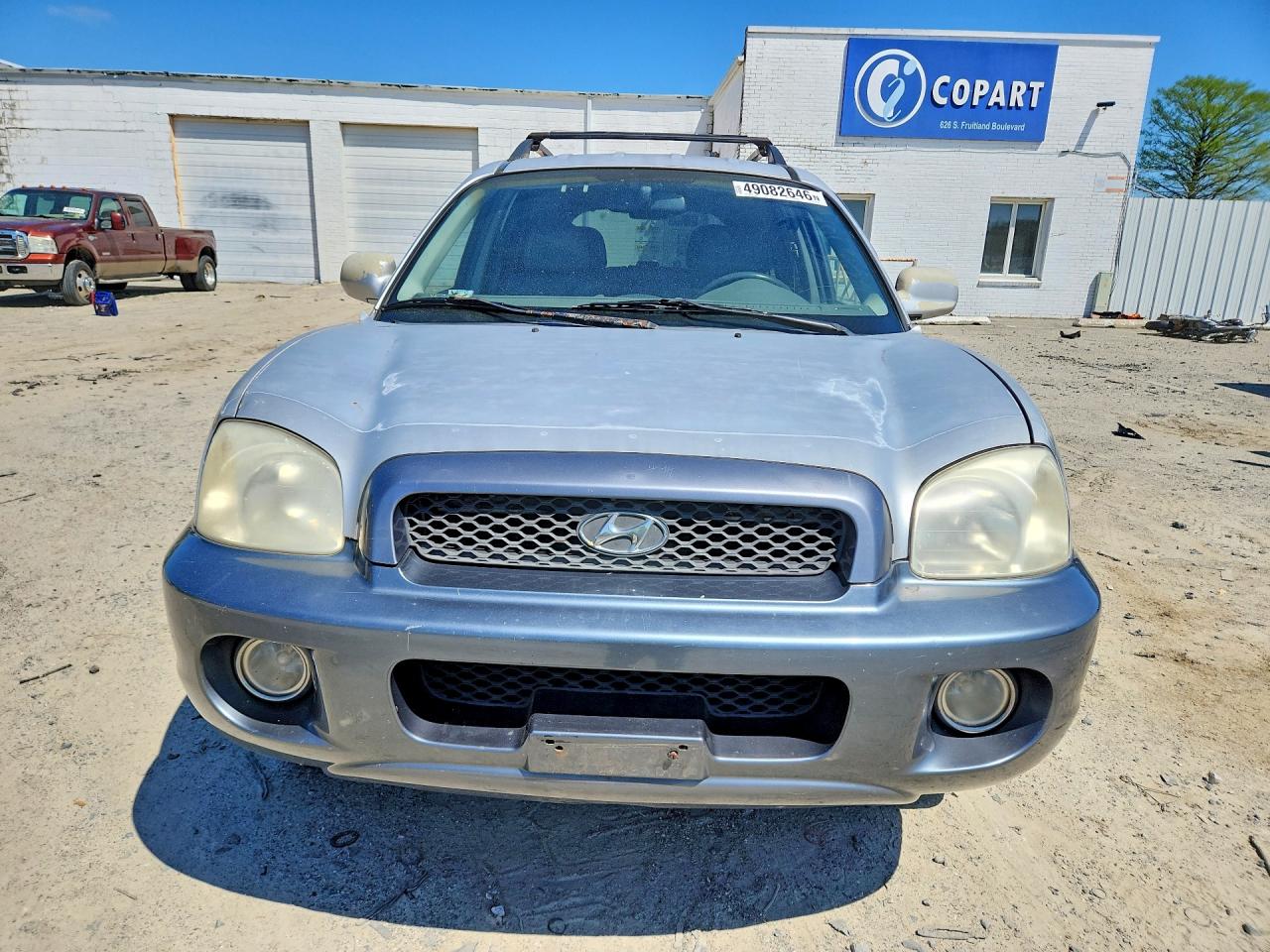 2001 Hyundai Santa Fe Gl Silver vin: KM8SC83D61U021549