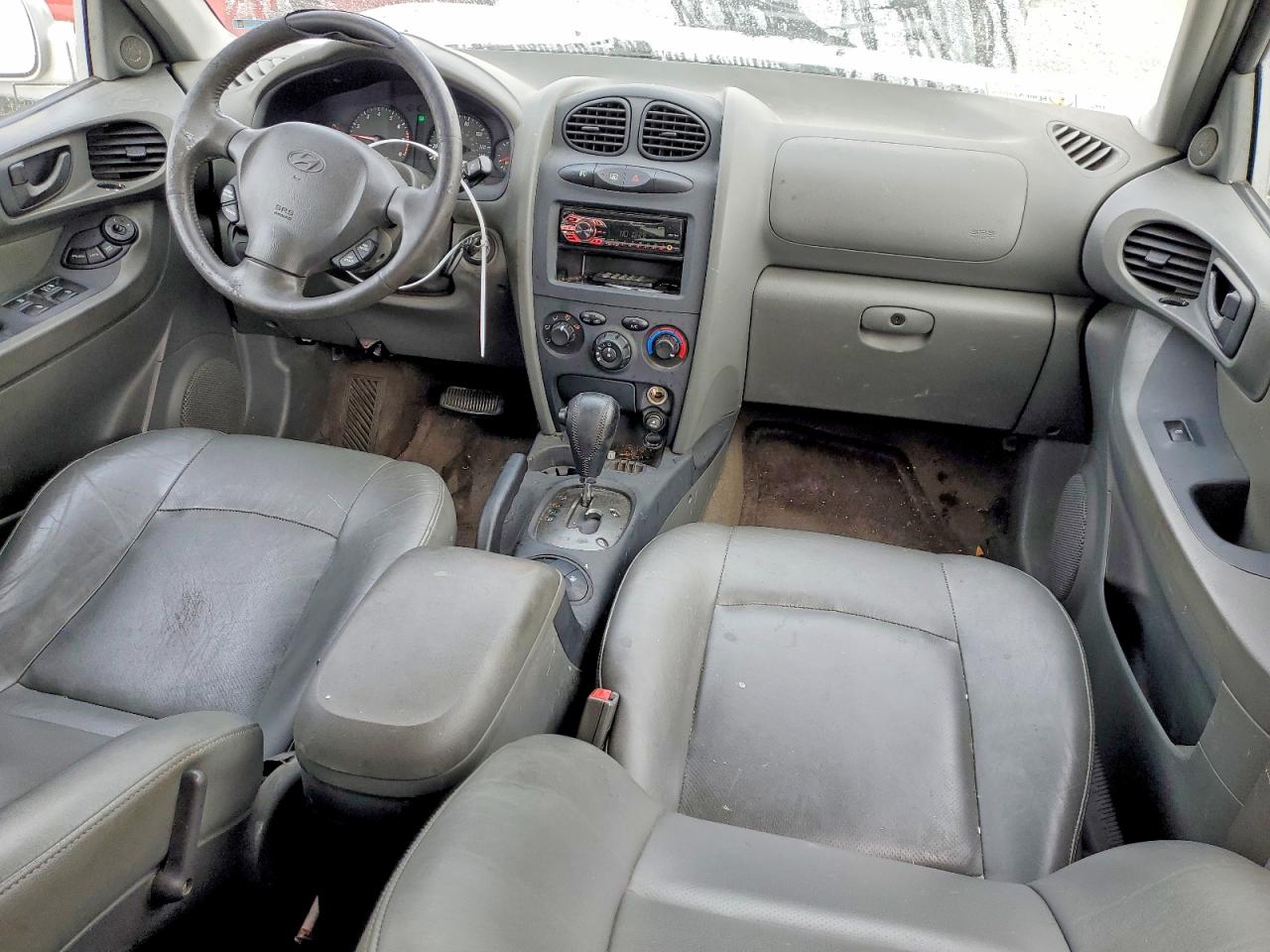 2001 Hyundai Santa Fe Gls Silver vin: KM8SC83D71U010611