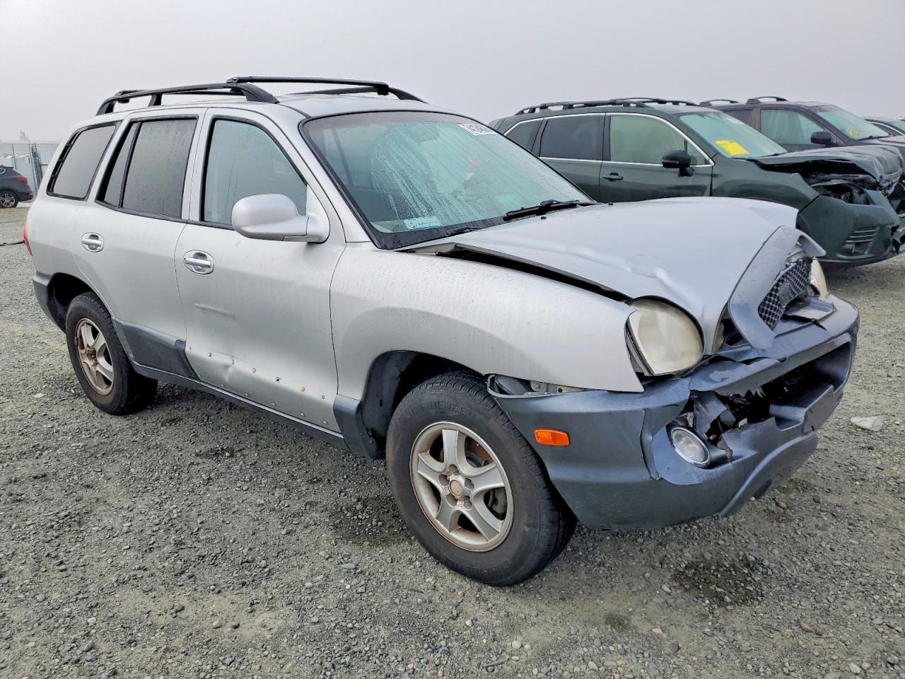2001 Hyundai Santa Fe Gls Silver vin: KM8SC83D71U010611