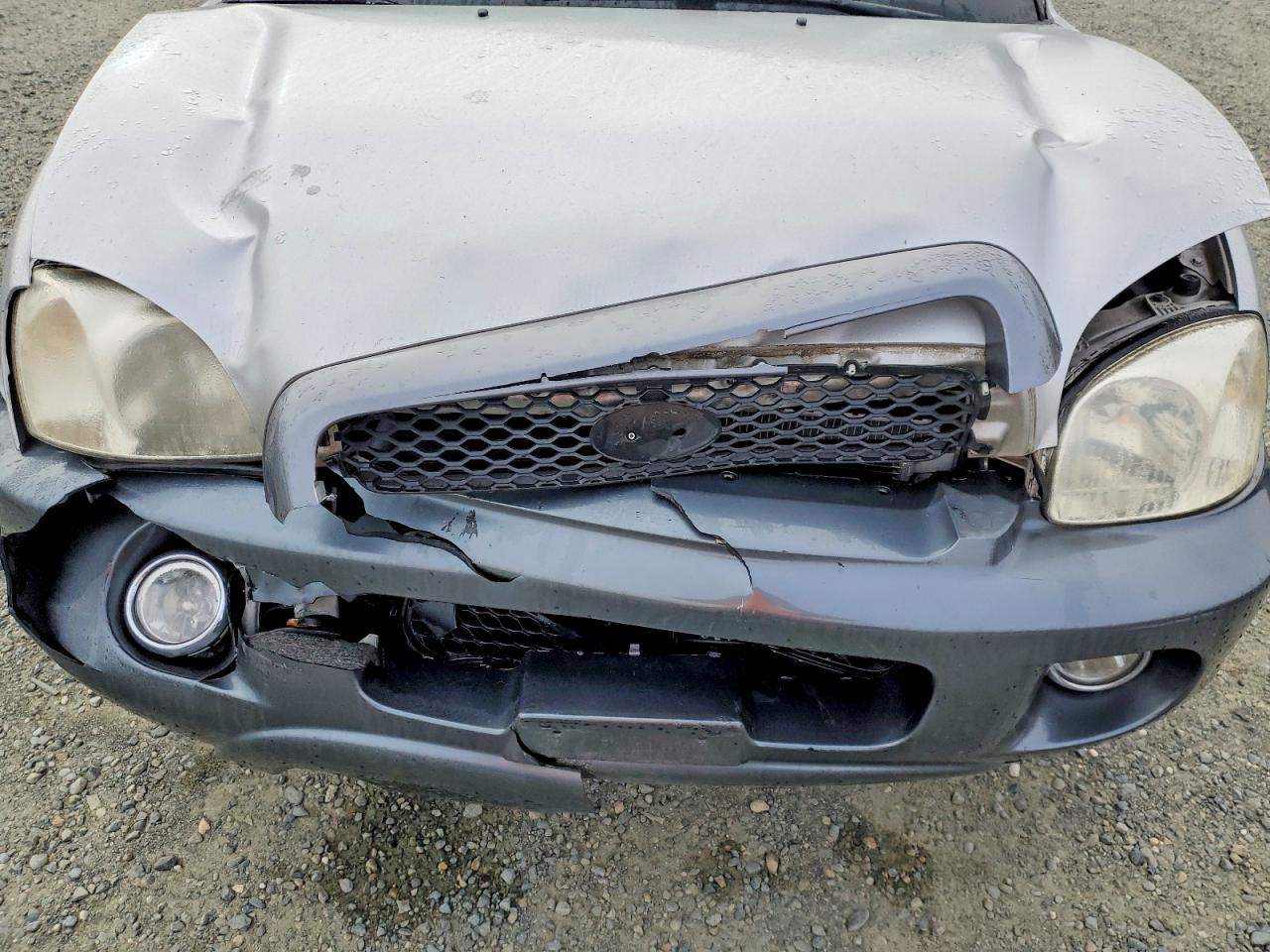 2001 Hyundai Santa Fe Gls Silver vin: KM8SC83D71U010611