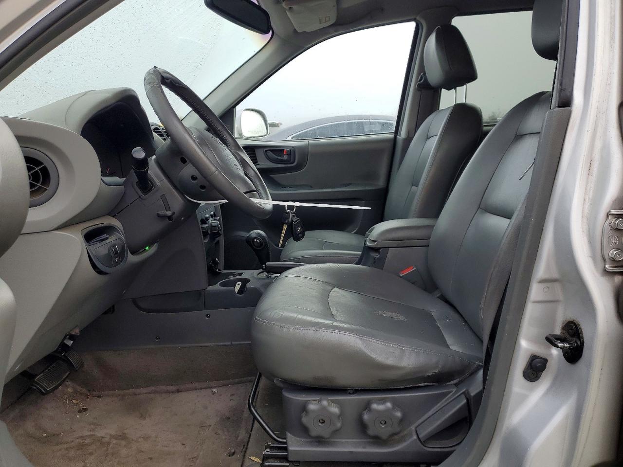 2001 Hyundai Santa Fe Gls Silver vin: KM8SC83D71U010611