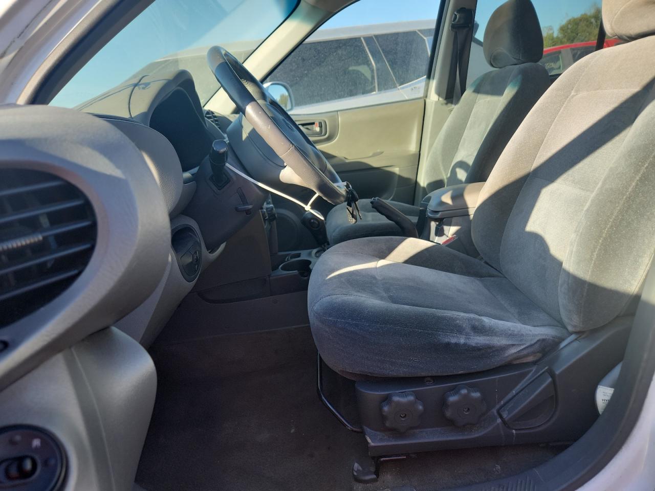 2001 Hyundai Santa Fe Gls White vin: KM8SC83D81U006955
