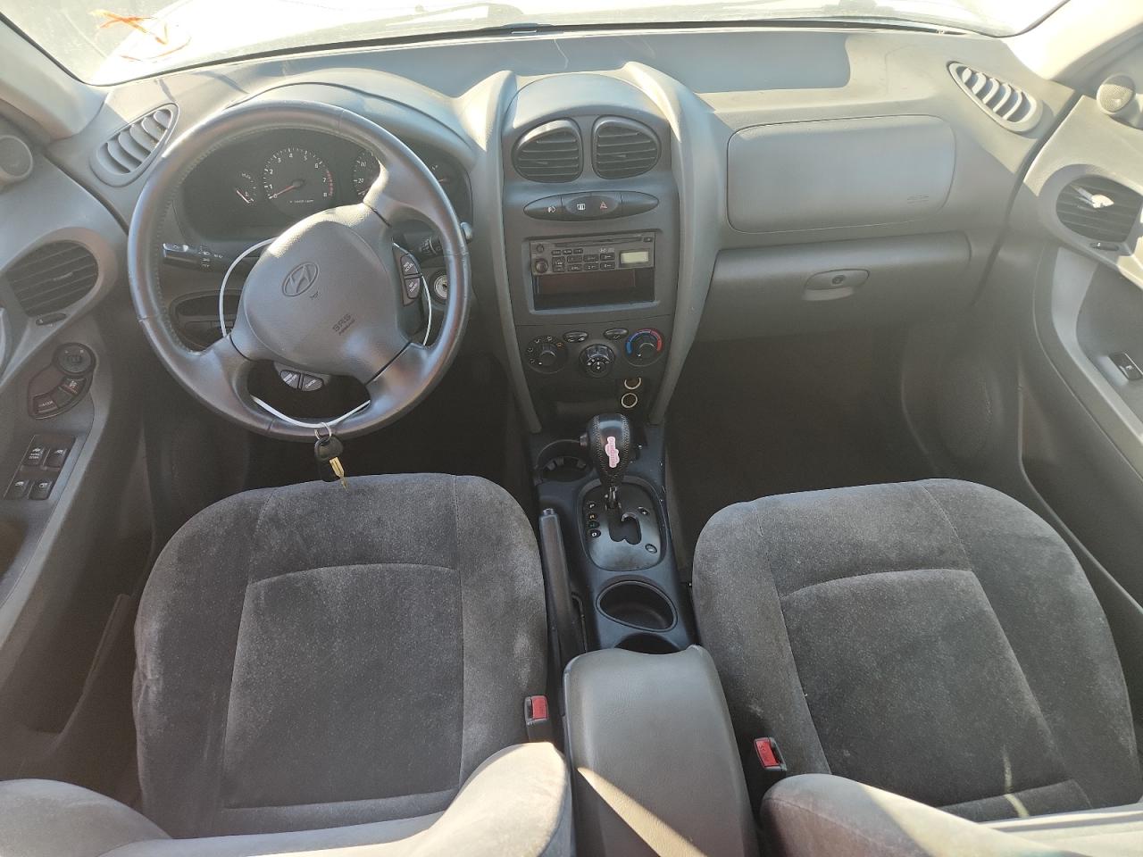 2001 Hyundai Santa Fe Gls White vin: KM8SC83D81U006955