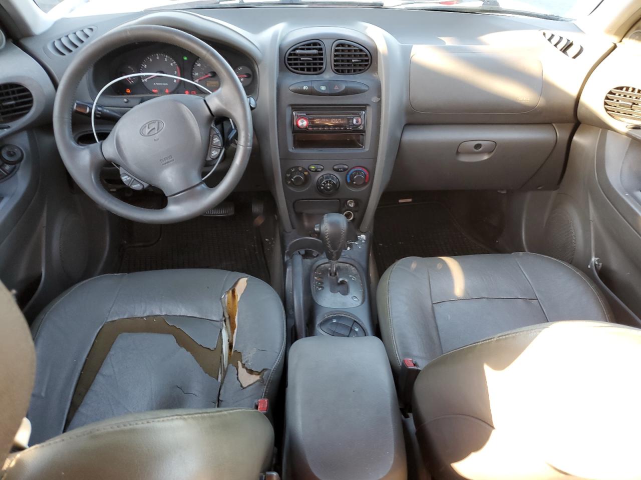 2001 Hyundai Santa Fe Gls Silver vin: KM8SC83D81U116159