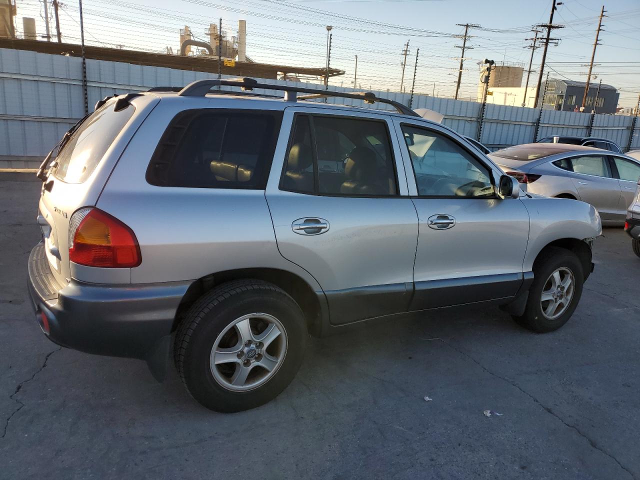 2001 Hyundai Santa Fe Gls Silver vin: KM8SC83D81U116159