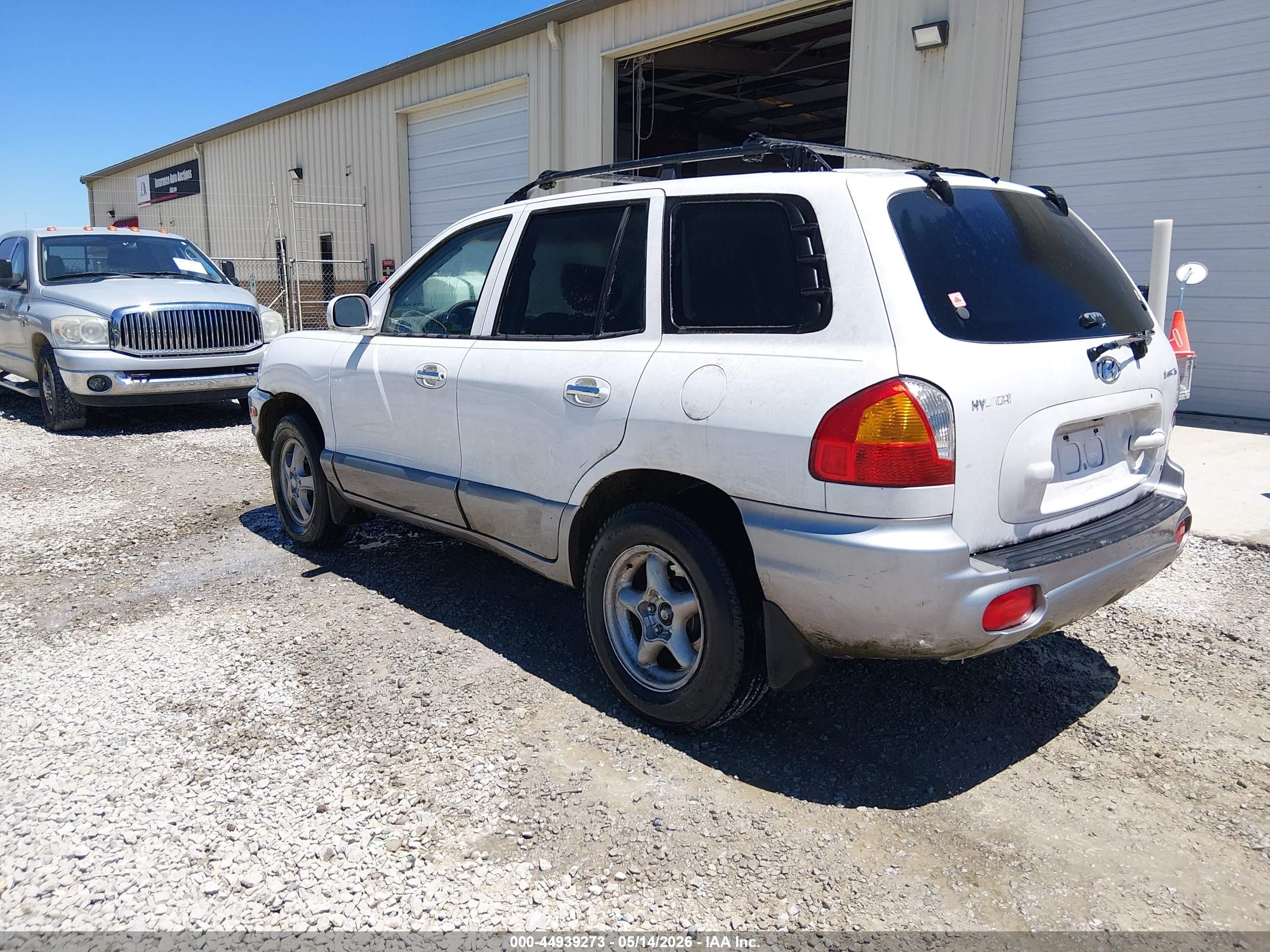 2001 Hyundai Santa Fe 2.7l V6 Gls/2.7l V6 Lx White vin: KM8SC83D91U125257