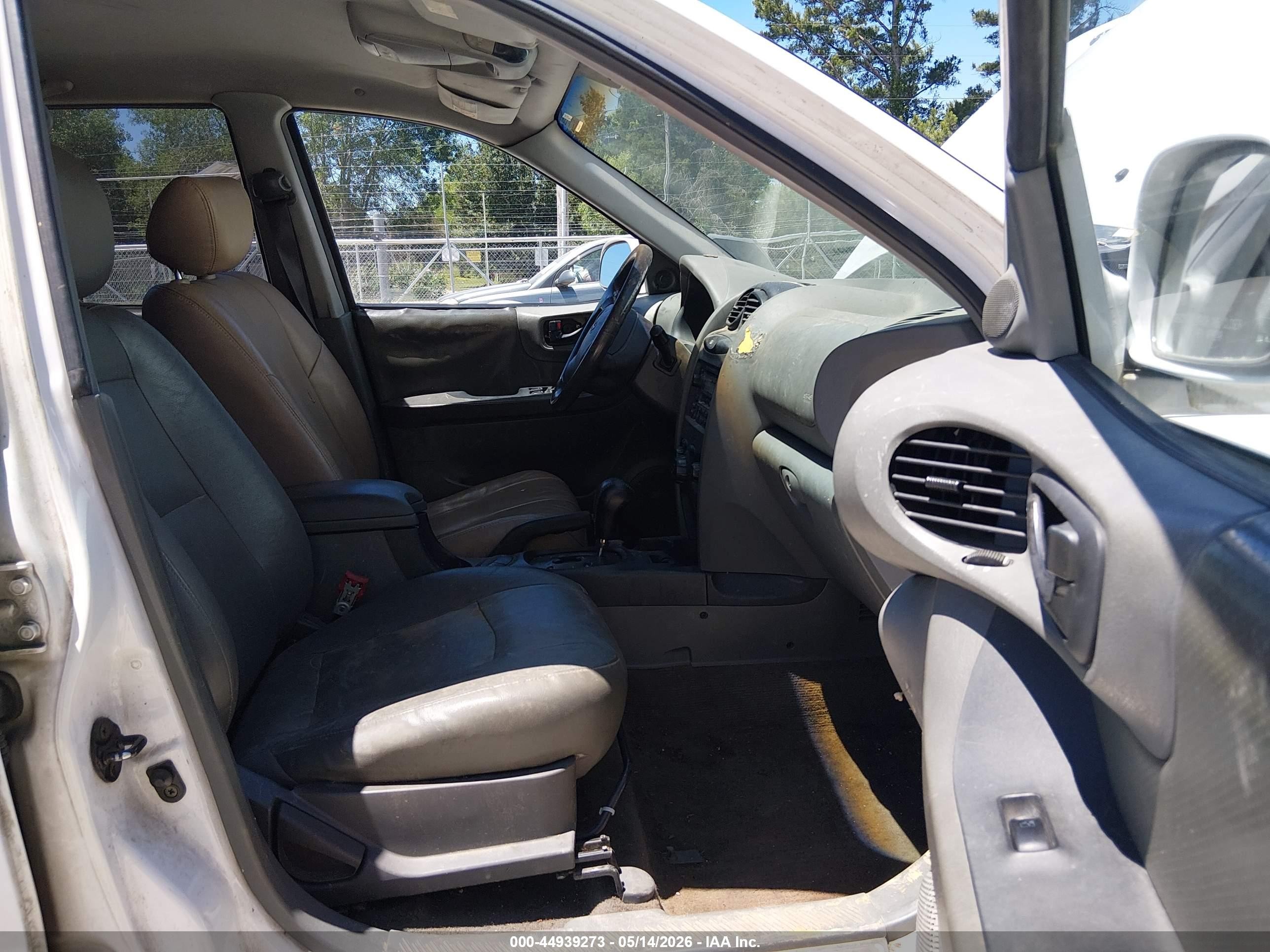 2001 Hyundai Santa Fe 2.7l V6 Gls/2.7l V6 Lx White vin: KM8SC83D91U125257