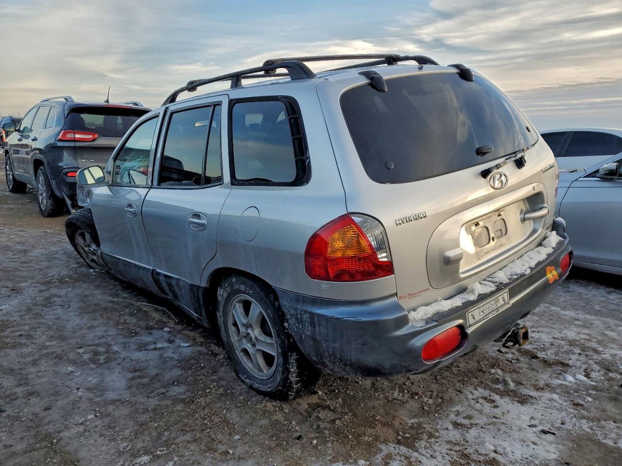 2001 Hyundai Santa Fe Gls Silver vin: KM8SC83DX1U074299