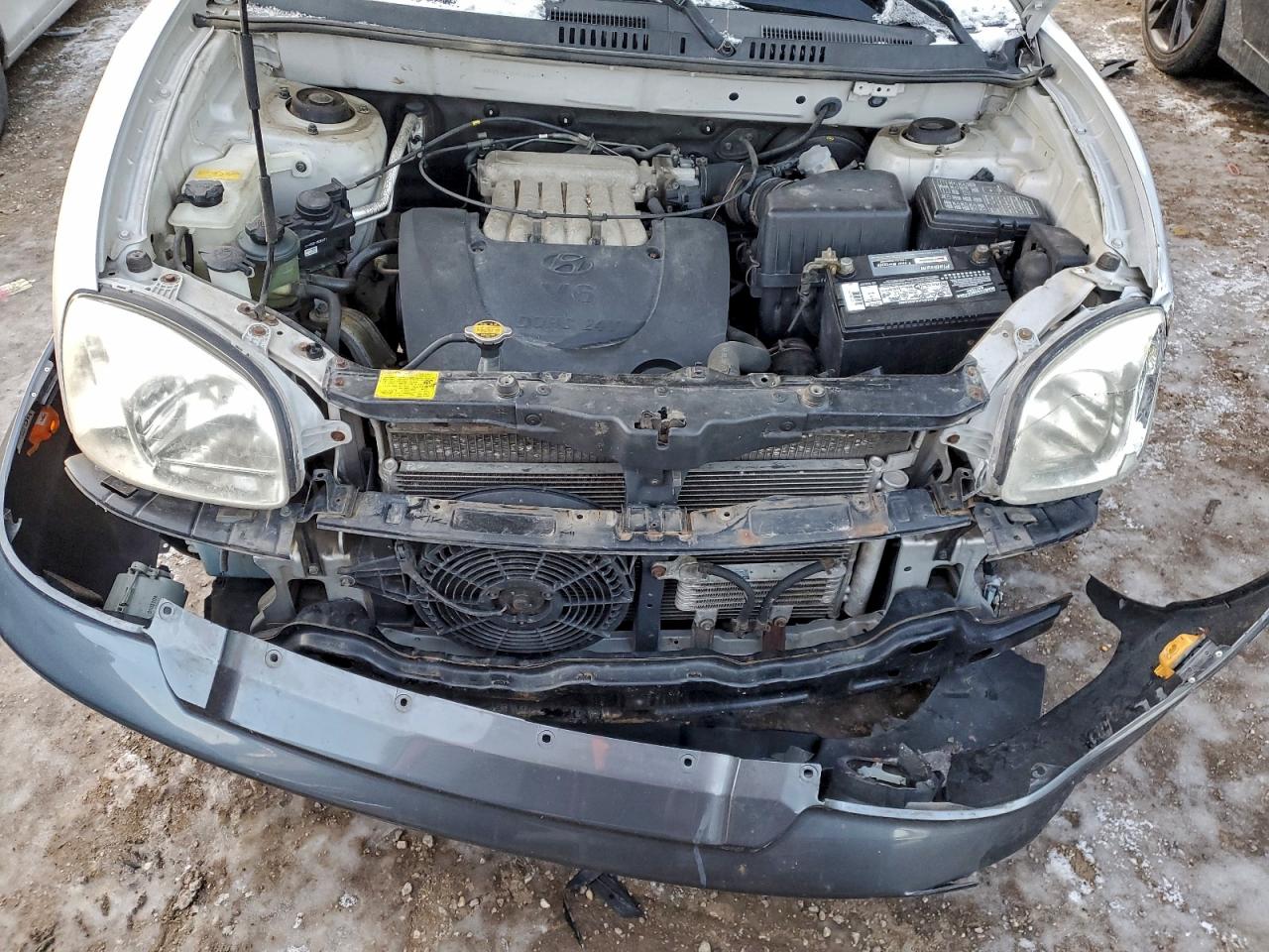 2001 Hyundai Santa Fe Gls Silver vin: KM8SC83DX1U074299