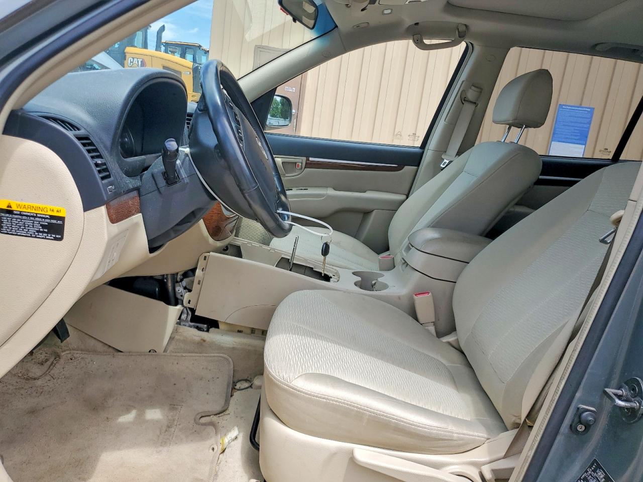 2007 Hyundai Santa Fe Gls Green vin: KM8SG73DX7U147467