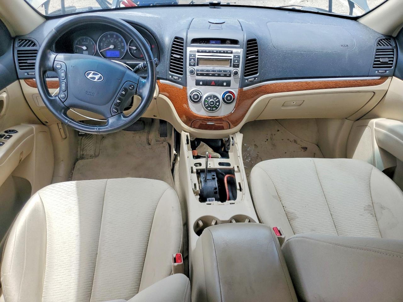 2007 Hyundai Santa Fe Gls Green vin: KM8SG73DX7U147467
