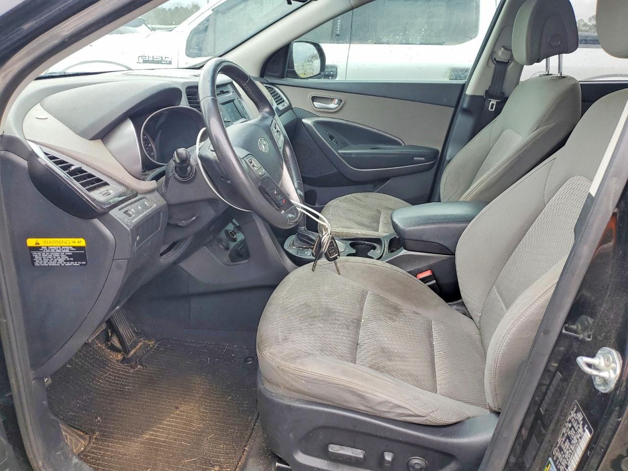 2014 Hyundai Santa Fe Gls Black vin: KM8SM4HF0EU036196
