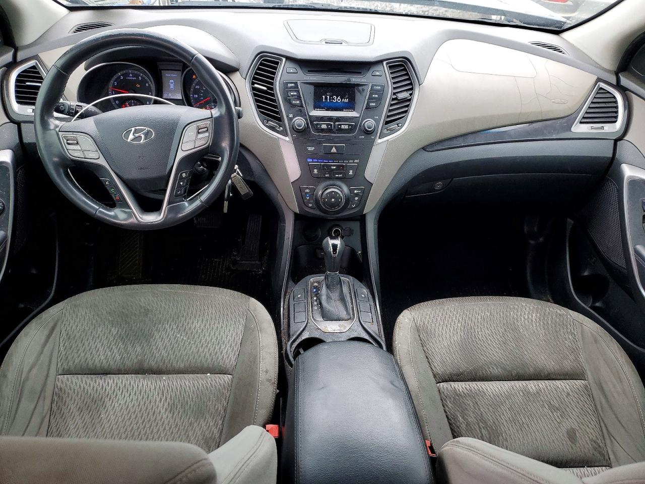 2014 Hyundai Santa Fe Gls Black vin: KM8SM4HF0EU036196