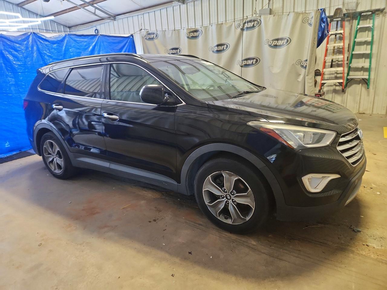 2015 Hyundai Santa Fe Gls Black vin: KM8SM4HF0FU099624