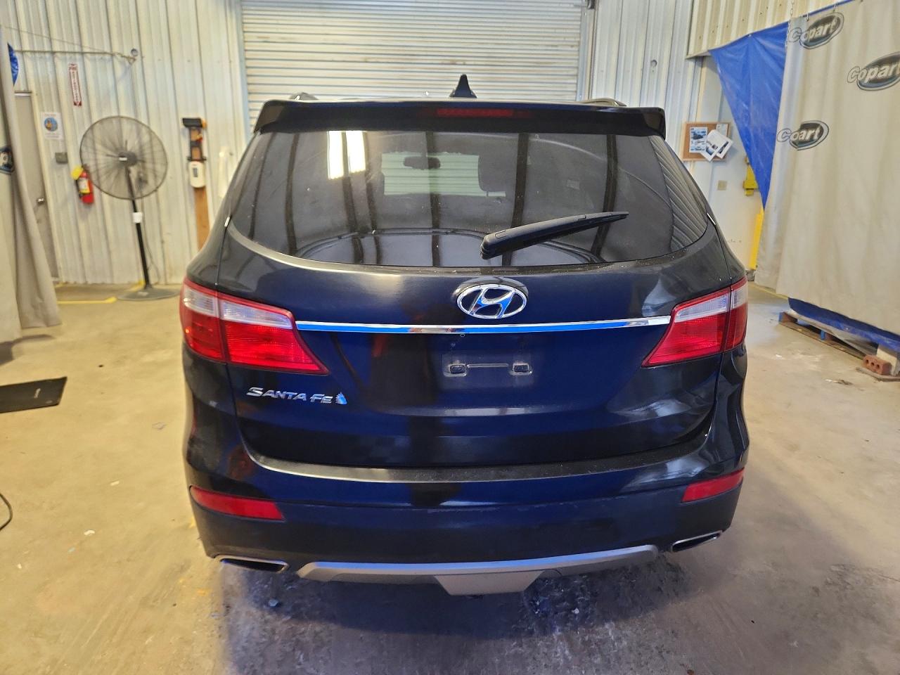 2015 Hyundai Santa Fe Gls Black vin: KM8SM4HF0FU099624