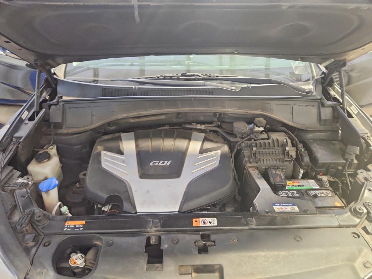 2015 Hyundai Santa Fe Gls Black vin: KM8SM4HF0FU099624