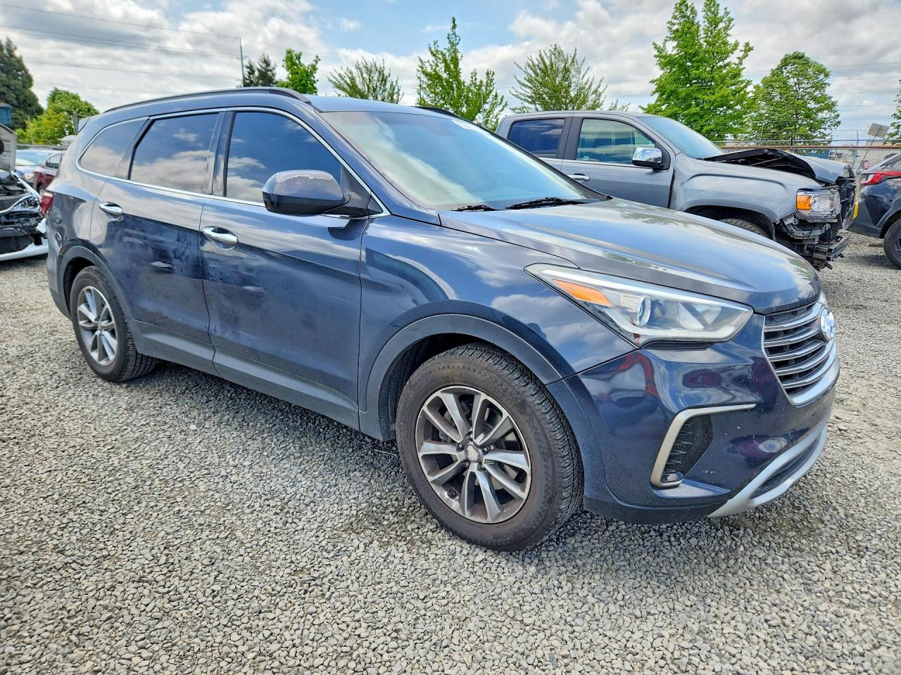 2018 Hyundai Santa Fe Se Charcoal vin: KM8SM4HF0JU271594