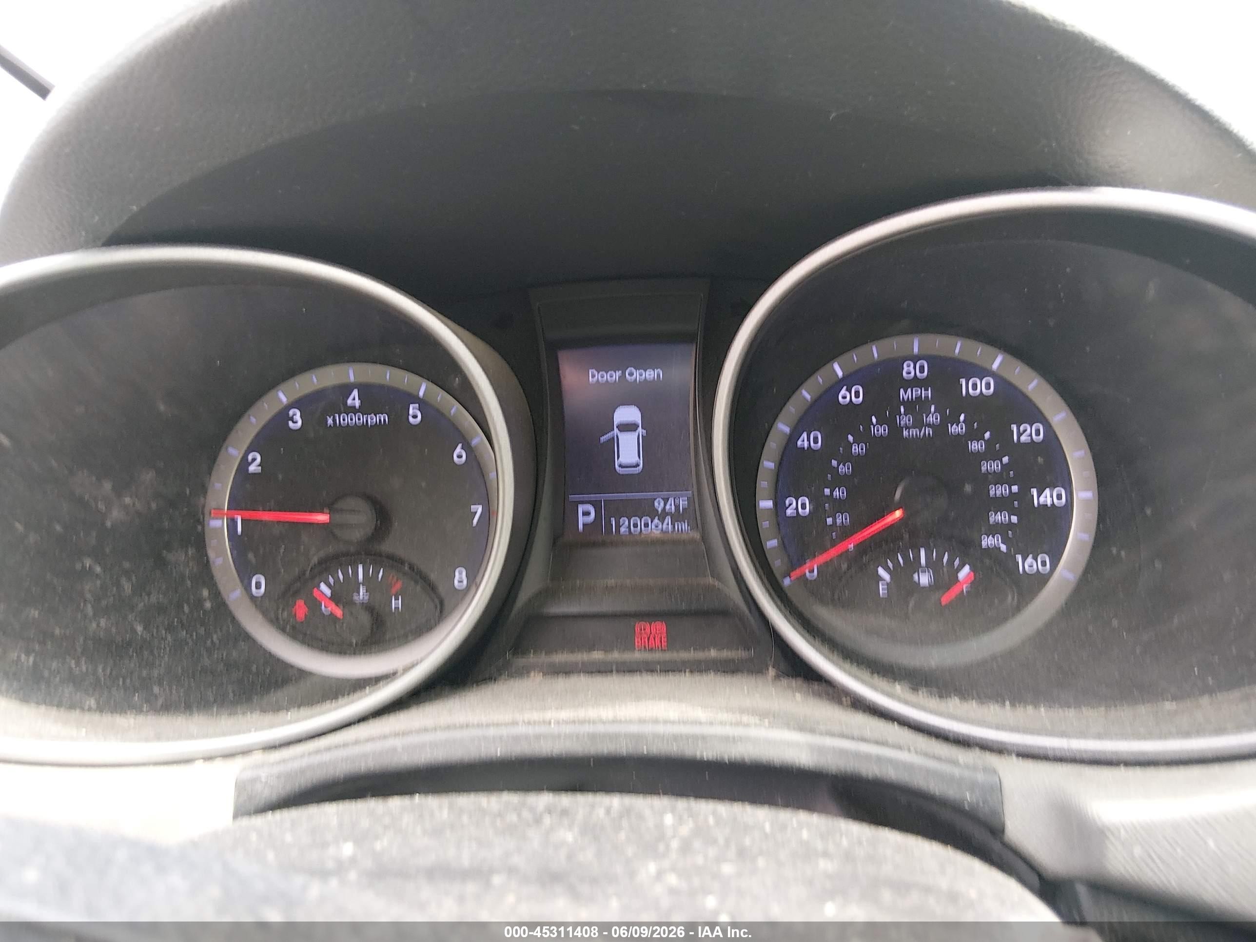 2014 Hyundai Santa Fe Gls Black vin: KM8SM4HF1EU043013