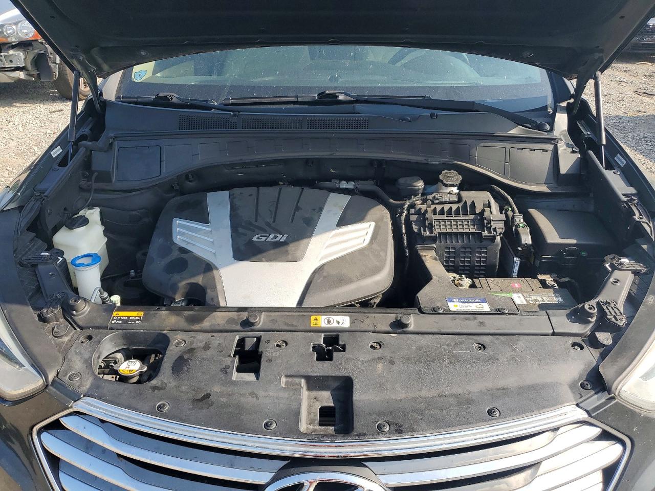 2013 Hyundai Santa Fe Gls Gray vin: KM8SM4HF2DU009144
