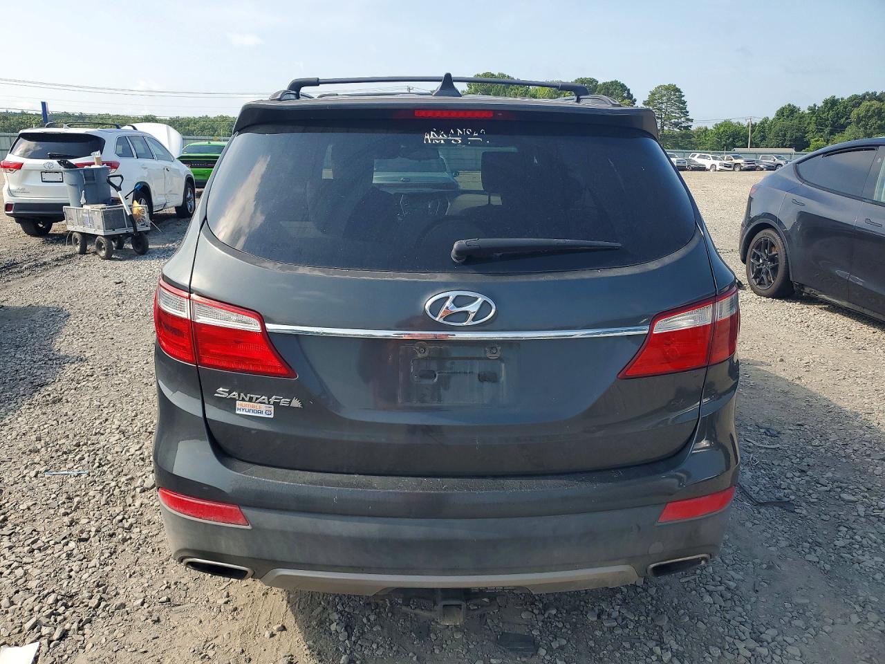 2013 Hyundai Santa Fe Gls Gray vin: KM8SM4HF2DU009144