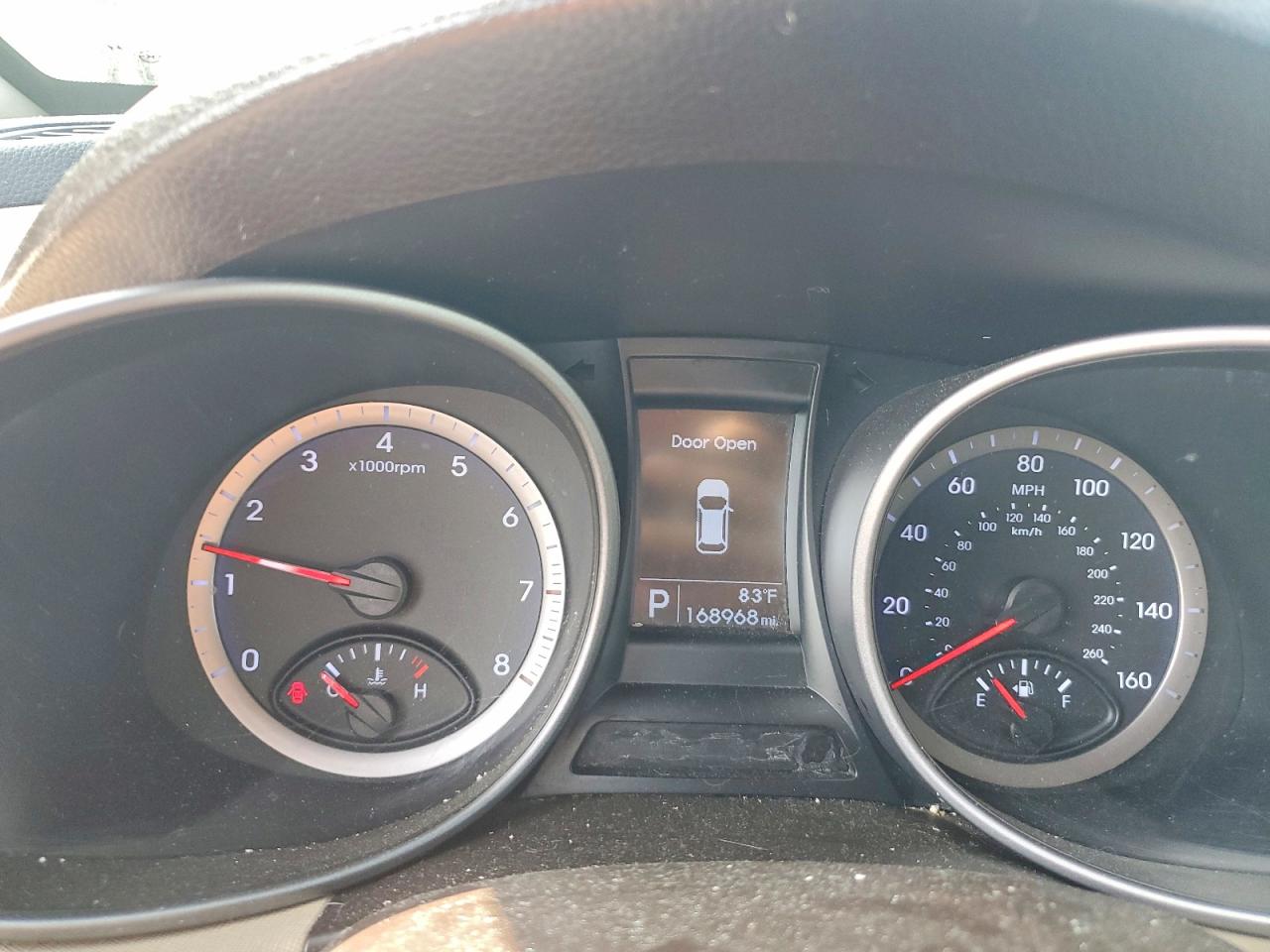 2013 Hyundai Santa Fe Gls Gray vin: KM8SM4HF2DU009144